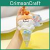 Soft Plush Animal Ice Cream Keychain Decorative Pendant Perfect For Kids And Adults