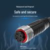 M12 D-Coded Industrial Profinet Ethernet Cable