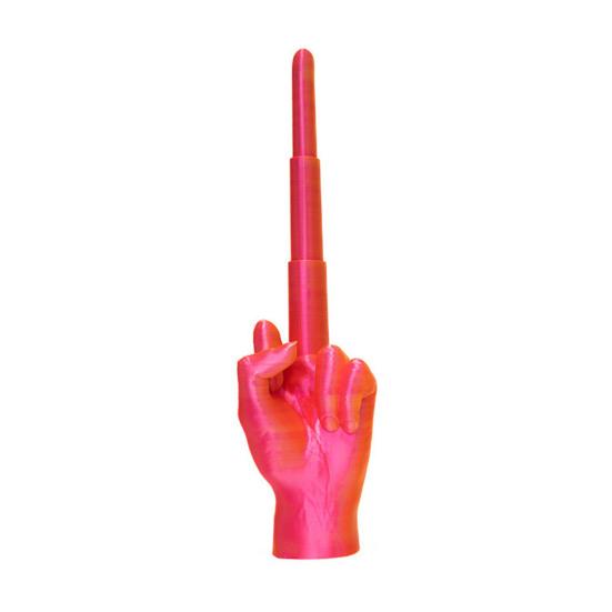 3D Retractable Toy Middle Finger Telescopic Printed Home Office Living Room
