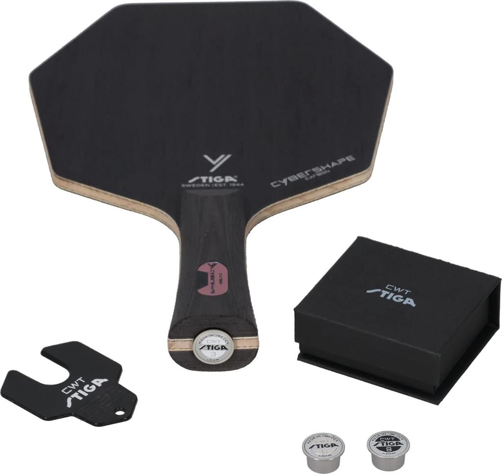 Stiga Table Tennis Racket Cyber Shape Carbon CWT FLA 1602020235