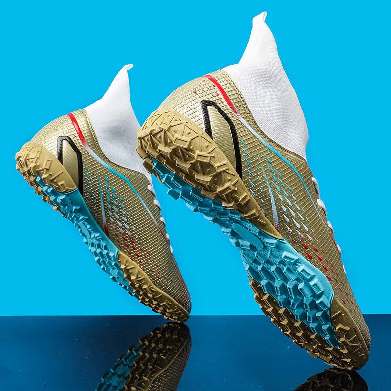 Модные мужские футбольные бутсы Детские футбольные бутсы Женские профессиональные футбольные шиповки Противоскользящая футбольная обувь TF/FG для улицы