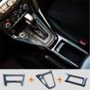 Car Accessories Gearbox Water Cup Holder Panel Trim Interior Decoration Frame Sticker For Ford Focus 3 Mk3