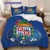 Porto Football Club Emblem Bedding (1 * duvet cover + 2 * pillowcase, without core) 2D Flat Christmas birthday gift Duvet cover and pillowcase