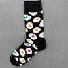 Женские носки унисекс из чесаного хлопка Happy Socks Вишня Клубника
