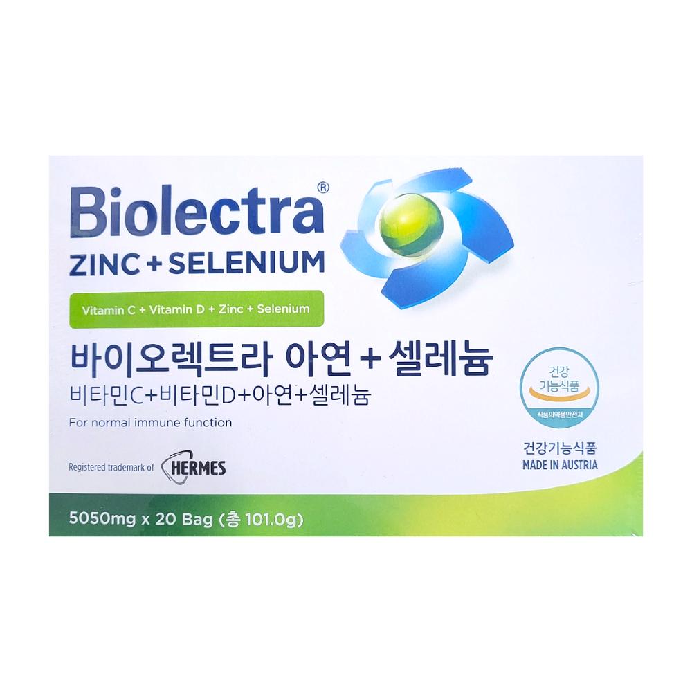Biolectra Hairmess Цинк Селен 5050мг x 20 пакетов, 20 таблеток, 1 коробка