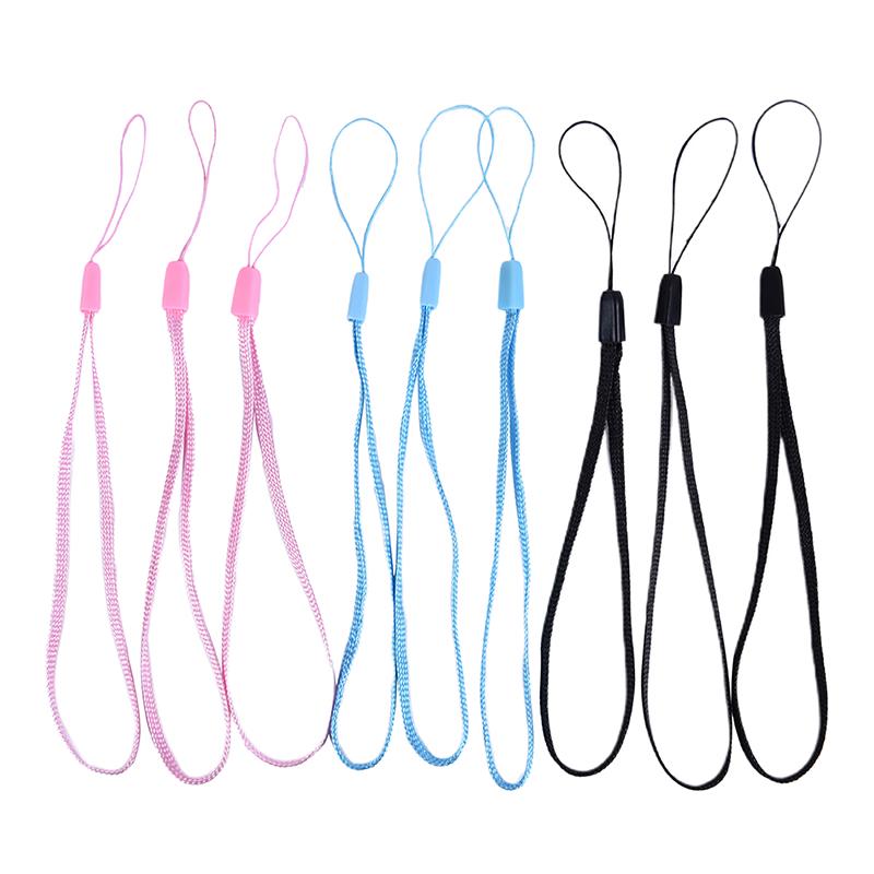 10 шт. нейлоновый ремешок для телефона на руку/запястье для камеры, USB-флешки, держатель для ключей
