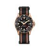 Хаки Синий Scuba 43 мм GMT Бронзовый Титановый Корпус H82565930