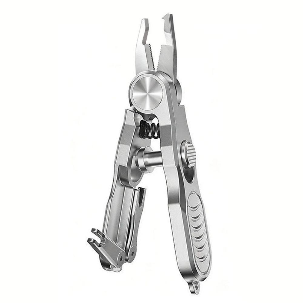 Portable Design Fishing Line Scissors Multi-Functional Knot Tying Tool Outdoor Fishing