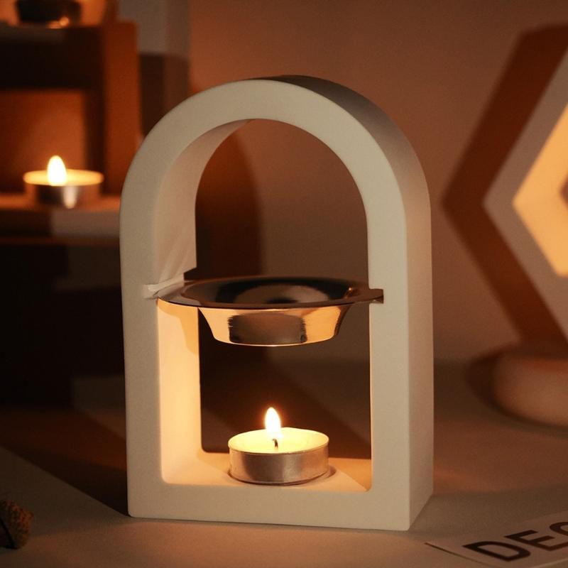 Candle Holder Mold, Irregular Shape Candlestick Molds for DIY Candle Holder Candlestick Christmas Gift Home Decor