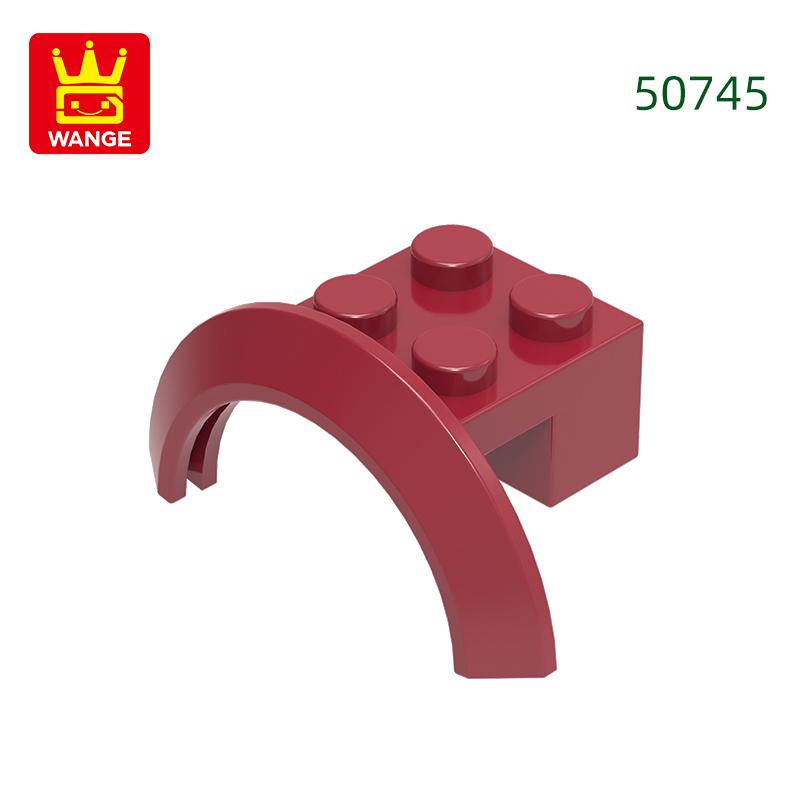 65 шт./лот 50745 Кирпичики для строительства колесных арок Аксессуары MOC Совместимы с Featuring Blocks Игрушки для детей Идея для подарка Коробка