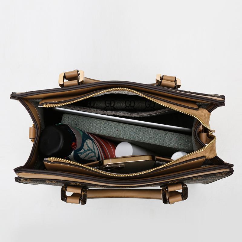 Женская сумка Классическая сумка с принтом Модная сумка через плечо для commuters Премиальная сумка большой вместимости для женщин