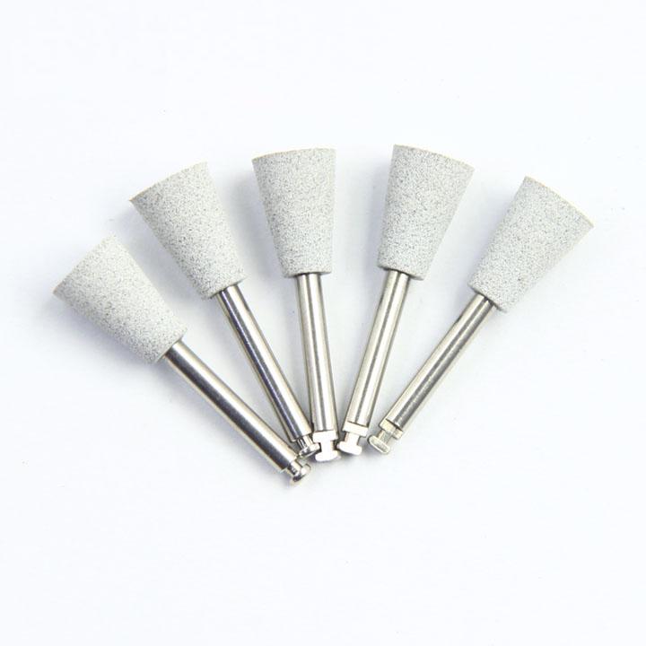 Silicone Polisher Kit For Low-Speed Handpiece Grinding Head Dental Composite Kit Porcelain/Natural Teeth/Amalgam/Metal Polishing