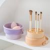 Makeup Brush Cleaning Box Silicone Beauty Egg Cleaning Tool Set Beauty Washing Bowl Storage Box Powder Puff Drying Rack