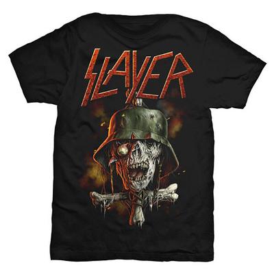 Футболка Slayer Soldier Cross Метал-группа Официальная Черная Новая