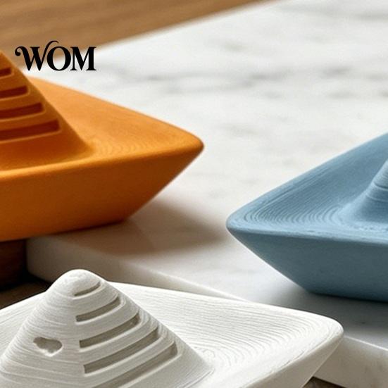 Integrated Molding Figurine 3D Printed Paper Boat Figurine, Nautical-Themed Minimalist Origami Home Decoration Statue, Collectible Desktop Ornament