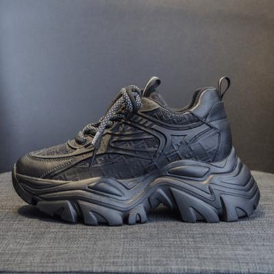 Повседневная женская обувь весна/лето новые папины туфли толстая подошва внутренняя увеличивающая рост спортивная обувь женские кроссовки женская роскошь