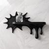 Irregular Shape Burst Dripping Shape Wall Shelf Plastic Wall Storage Shelf  Home Decoration