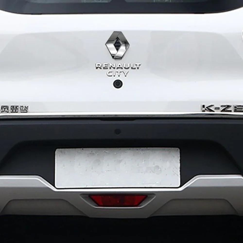 Колпаки на колеса для Renault Clio 4 Megane 3 2 Captur Trafic Logan RS Модификация автомобиля Наклейка с логотипом Решетка переднего капота Задняя Tru