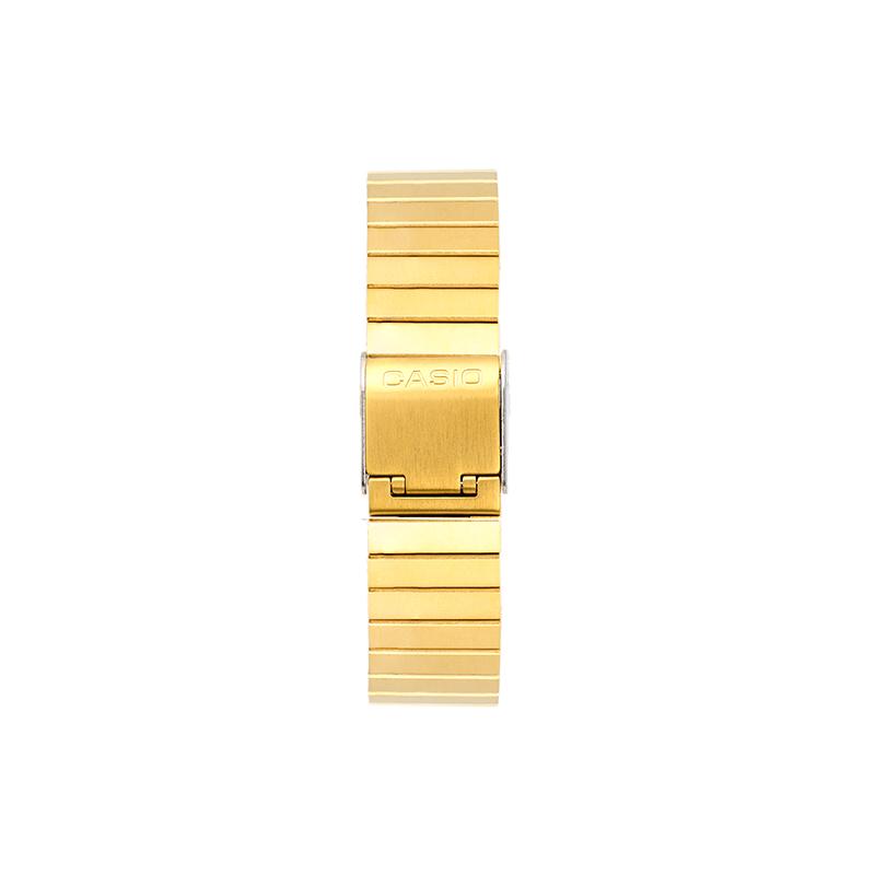 Casio Серия YOUTH - Металл Маленький Квадратный Классический Ретро Маленький Квадратный Модный Бизнес-Тренд Повседневный Джокер Ши Ин Движение Японский и Корейский A700WG-9A