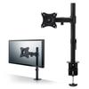 ELECOM PC Monitor Display Load Arm, Arm, Rotating, Short, Capacity 8.0kg, Black, DPA-SS01BK