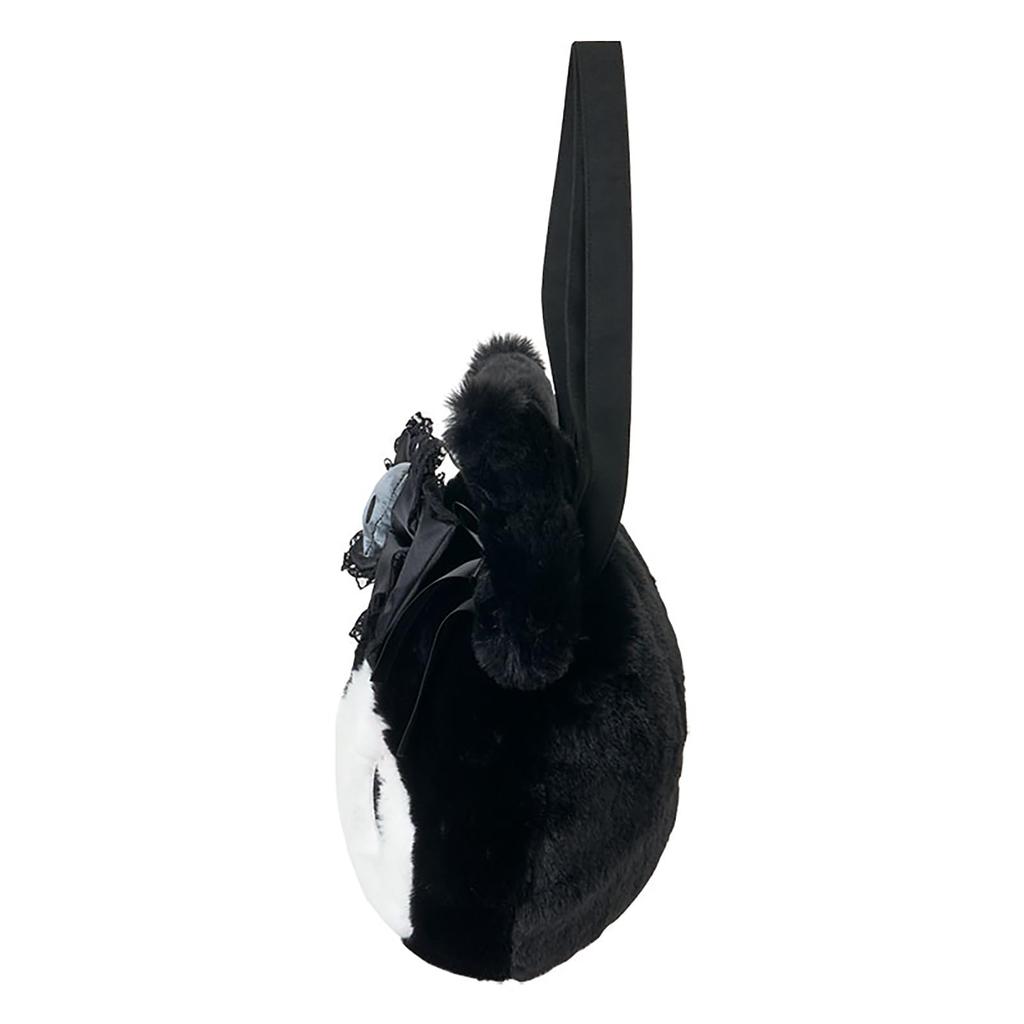 Сумка-шоппер Merokuro Kuromi 196291 [Sanrio] В форме лица (Специальное предложение на полночь)