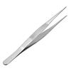 Stainless Steel Straight Pointed Tweezers with Serrated Tips, Daily Garden Tool, 180mm