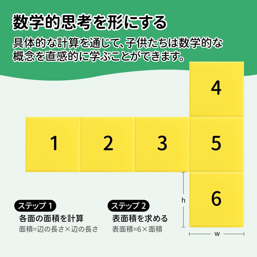 12 types of 3D shape teaching materials Includes development diagrams For elementary school math learning and STEAM education
