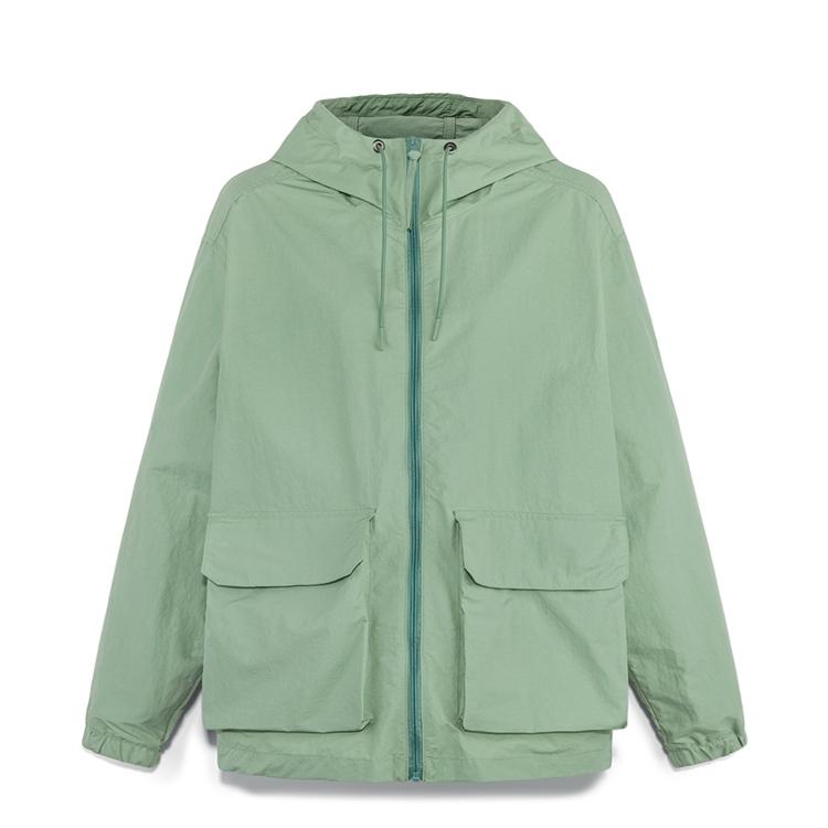 Timberland Hooded Outdoor Casual Water-Resistant Long Sleeve Jacket Men Jackets Green-Bay A69QFEC6