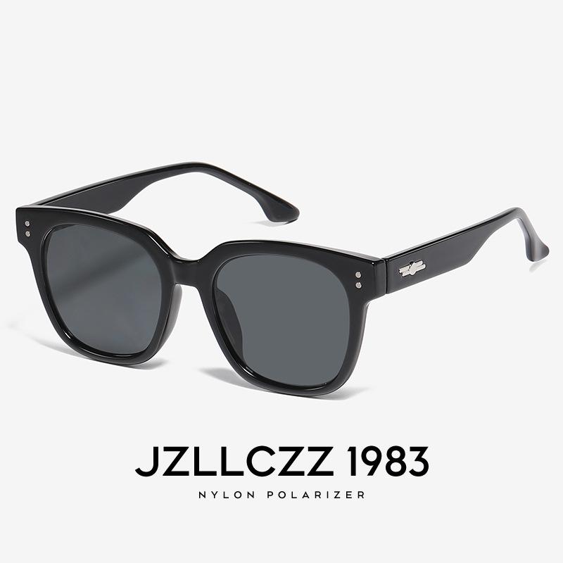 Popular sunglasses for men and women, high-end trendy nylon polarized sunglasses, UV protection, available for live streaming