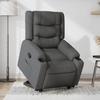 VidaXL Recliner, Relaxation Chair with Adjustable Backrest and Footrest, Living Room Seat, Grey 3206574
