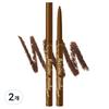Гелевый карандаш-подводка Heroine Make Long Stay Smooth 0,1 г, натурально-коричневый, 2 шт.