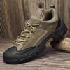 New Suede Leather Men's Treking Footwear Non-Slip Wear-Resistant Sneakers Travel Casual Walking Shoes Male Outdoor Hiking Shoes
