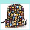 Стильный рюкзак Garcon Filles Emoji Smiley из высококачественного материала для школы