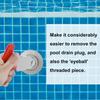 Stainless Steel Pool Spa Jet Removal Tool Ergonomic Handle for Easy Eyeball Fitting SP1419T Convenient Storage and Use