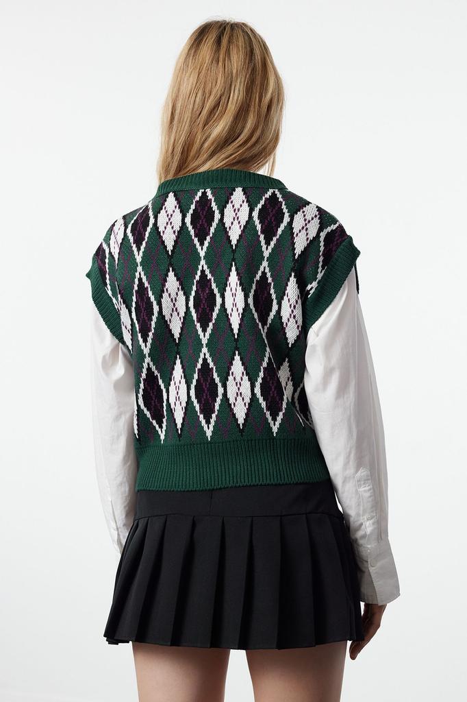 Women's Fashionable Stylish Sweater Black Wide Fit Knitwear Sweater