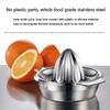 Portable Lemon Orange Manual Fruit Juicer 304 Stainless Steel Kitchen Accessories Tools Citrus 100%  Hand Pressed Juice Maker
