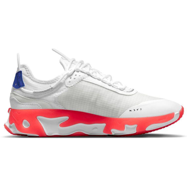 Nike React Live White Bright Crimson Мужские кроссовки Racer-Blue CV1772-103