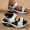 Air Cushioned Sports Sandals, Women's Summer Breathable and Shock-absorbing Fashionable Beach Shoes, Lightweight and Casual Sandals for Outdoor Wear