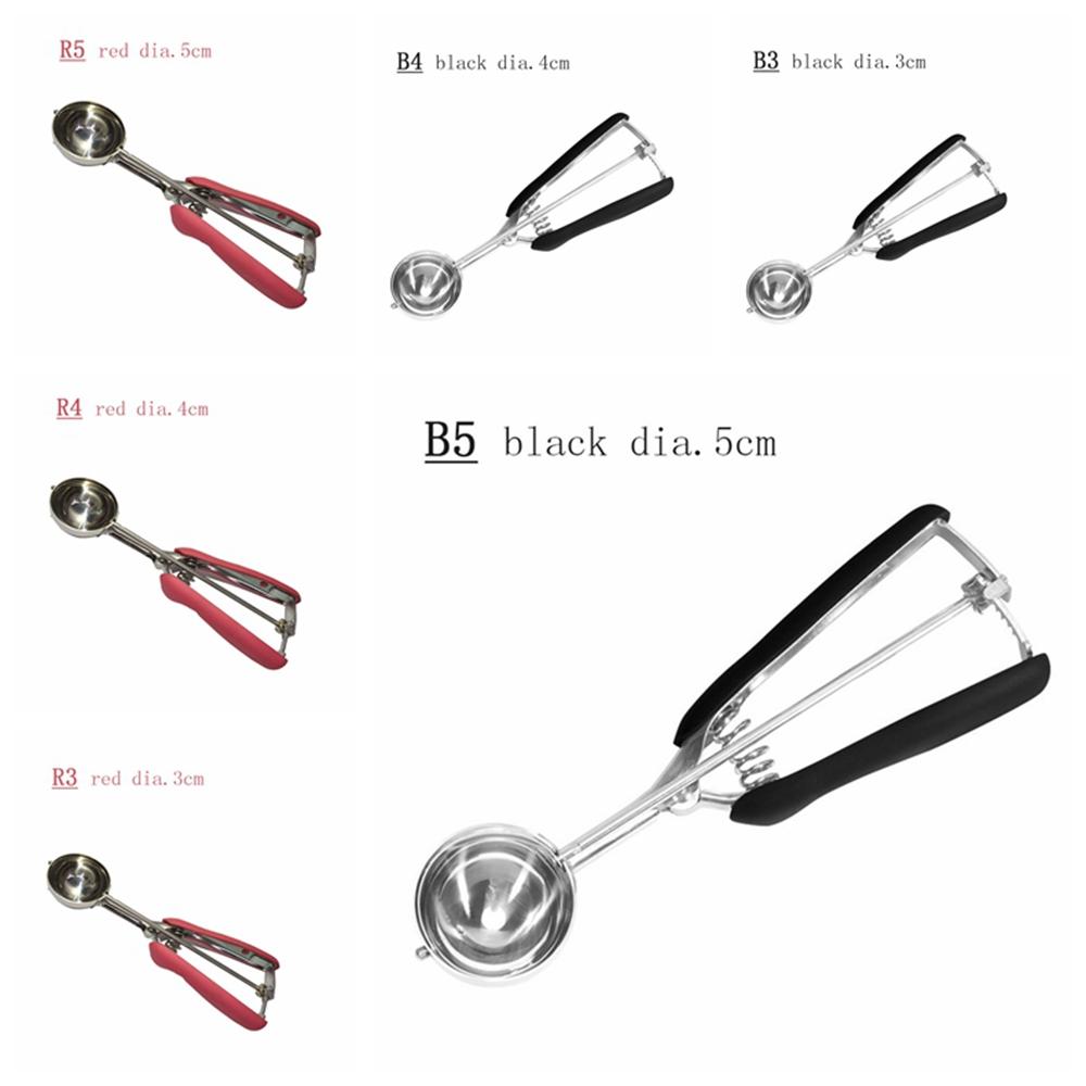 Food Portioner Cutter for Watermelon Ice Ball Digger Ice Cream Scoop Kitchen Tool Ice Ball  Spoon