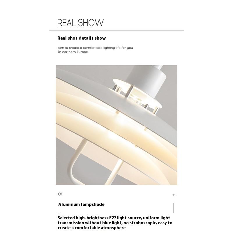 Nordic Danish Primus дизайнерская гостиная ресторан бар многослойная круглая люстра foul с подвижным подъемным механизмом PH