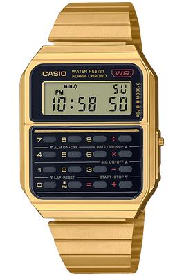 Часы Стандартные унисекс золотые [] CA-500WEG-1AJF