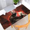 Large Game God of War Mousepad XL Desktop Natural  Rubber Desk Mat Kawaii Gaming Accessories Students Writing Pad Desk Mat 80x30