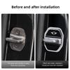 4Pcs Silicone Car Door Lock Buckle Protector Cover Accessories For MINI Cooper S Works JCW R55 R56 R50 R53 R60 R61 F54 F55 F56