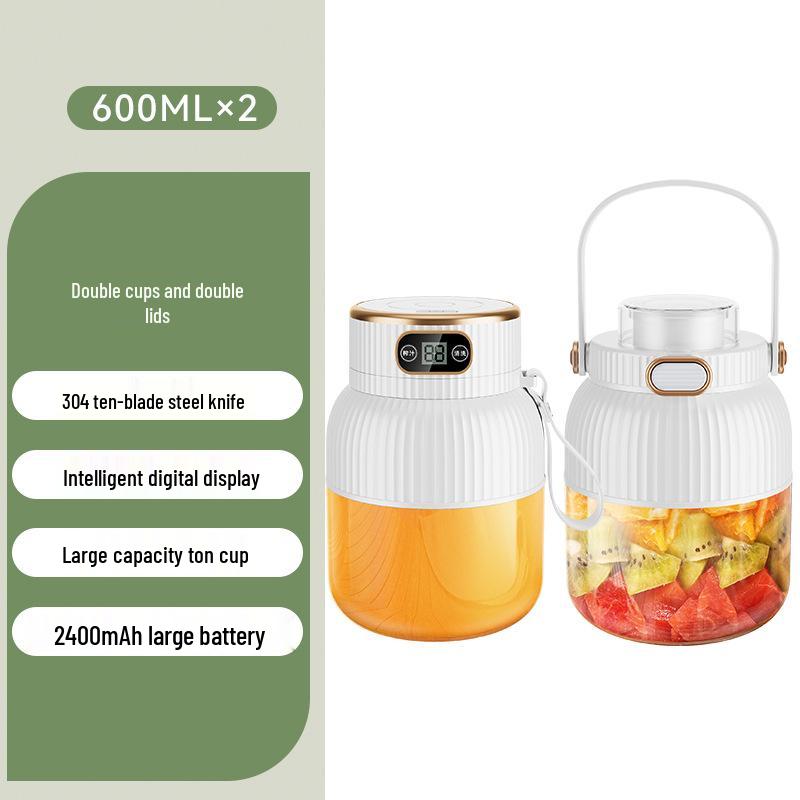 Портативный стакан-соковыжималка Ton Ton большой вместимости для свежих фруктов и дробленого льда