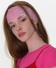 CRANK Волосы-кружево Повязка на голову_Розовый