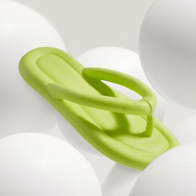 Летние пляжные шлепанцы конфетного цвета для женщин с мягкой подошвой, женские повседневные нескользящие сандалии на плоской подошве для женщин