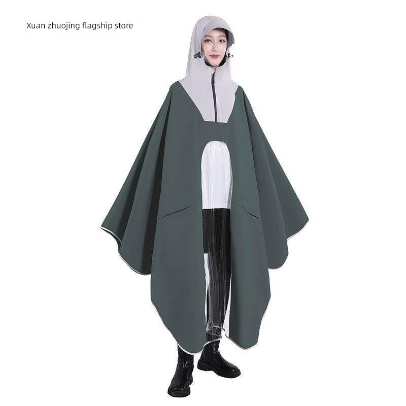 Electric Vehicle Raincoat, Rainproof for Adults, Full-Body Protection Against Heavy Rain, Thickened and Extended, Full-Body Motorcycle-Specific Rain