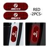 BROB8 Car Reflective Warning Stickers Night Visibility Protective Strip For BMW M 1 3 4 5 6 7 Series X1 X3 X4 X5 G20 G38 F48 E36 E39