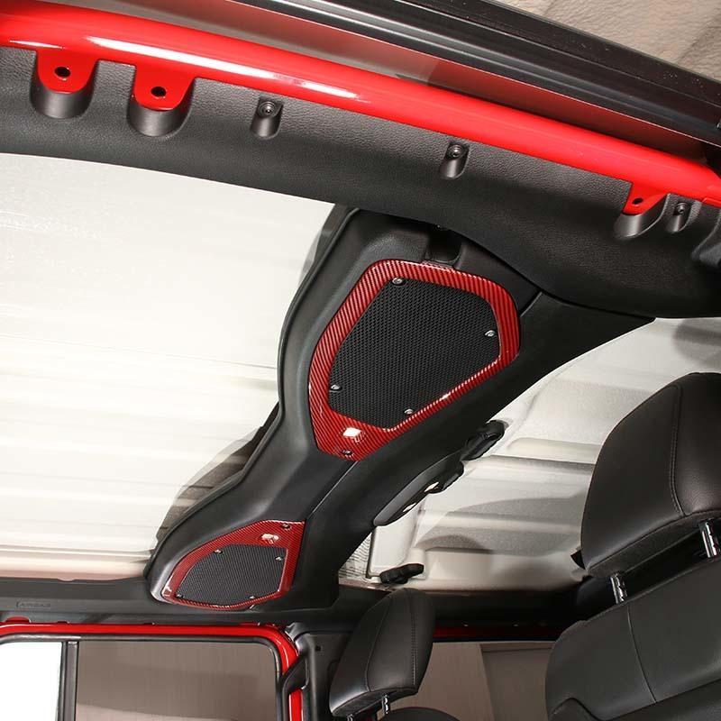 Автомобильный рожок на крышу, украшение, наклейка, наклейка для Jeep Wrangler JL для JT Gladiator 2024 Up, аксессуары для интерьера из АБС-пластика