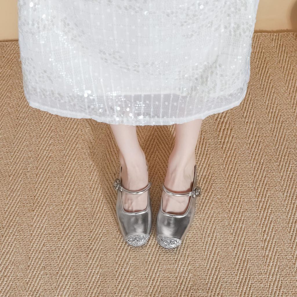 Женская обувь лето женская 2025 новая мода сумка голова полушлепки одинарная обувь женская сексуальная универсальная женская обувь мягкая подошва не устает